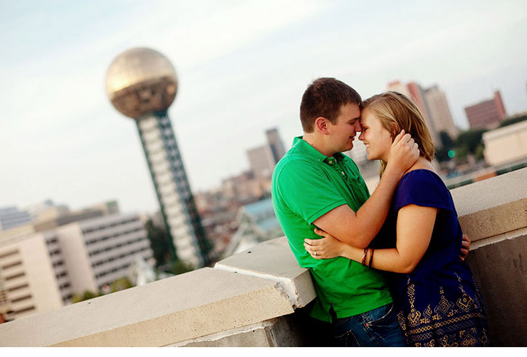 sunsphere engagement photos