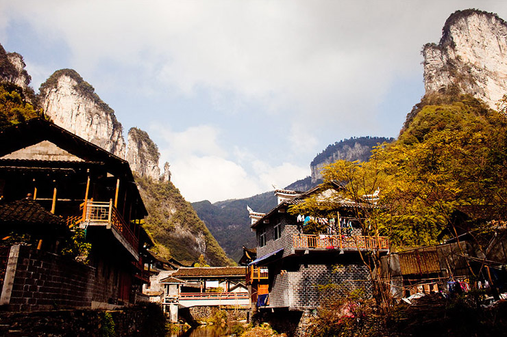 dehang hunan china landscape