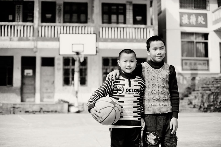 dehang hunan schoolchildren basketball