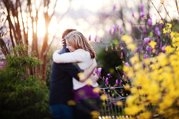 knoxville spring engagement pictures