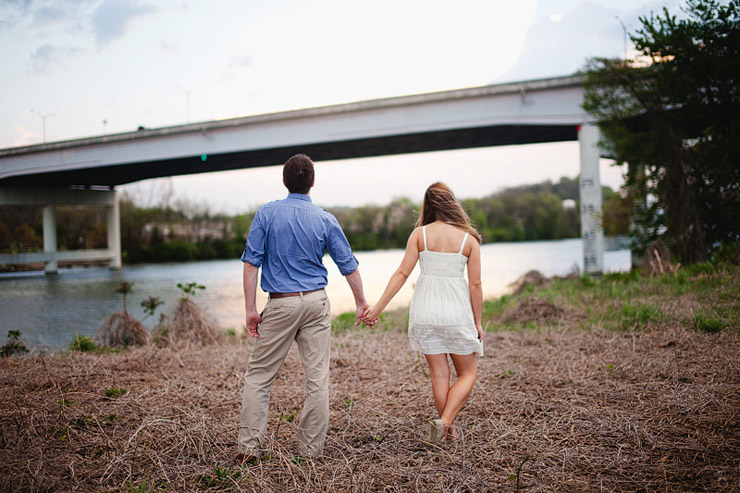 beautiful engagement photos in knoxville tn