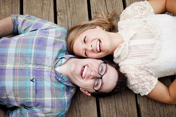 sweet engagement photos