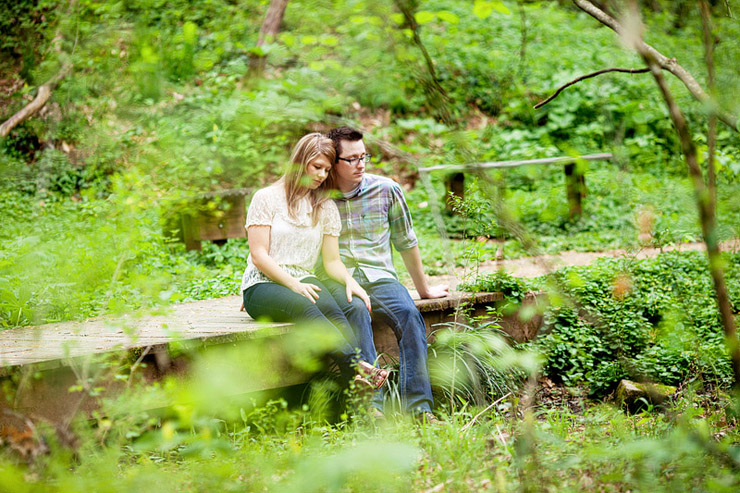 south knoxville engagement session