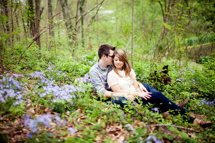 sweet knoxville engagement photos