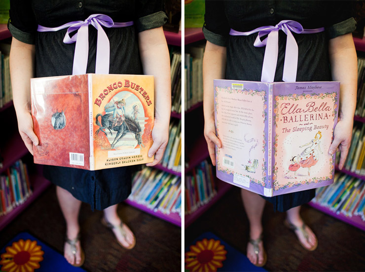 book themed maternity pictures