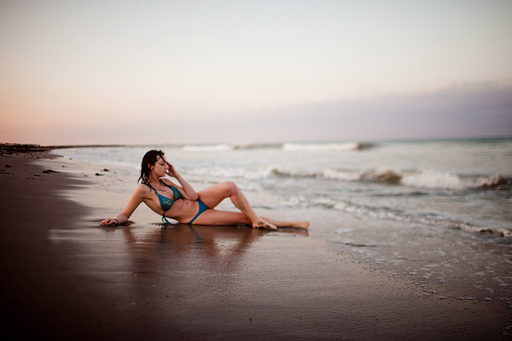 beach portraits at cape canaveral