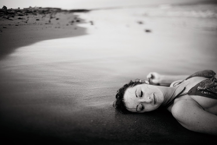 beach portrait