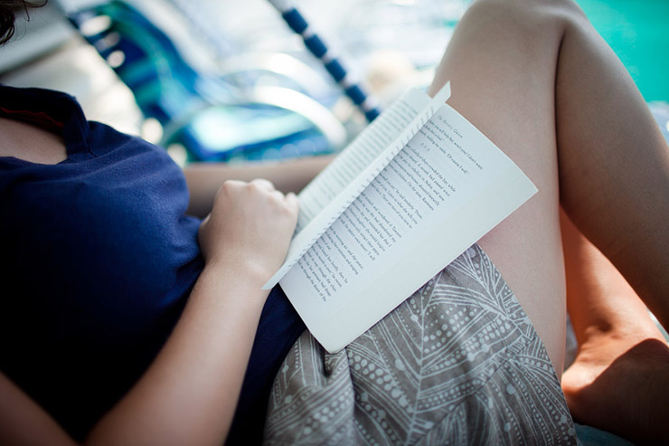 reading on the cruise