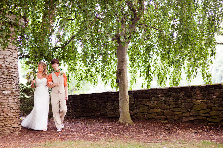 wedding ceremony at knoxville botanical gardens