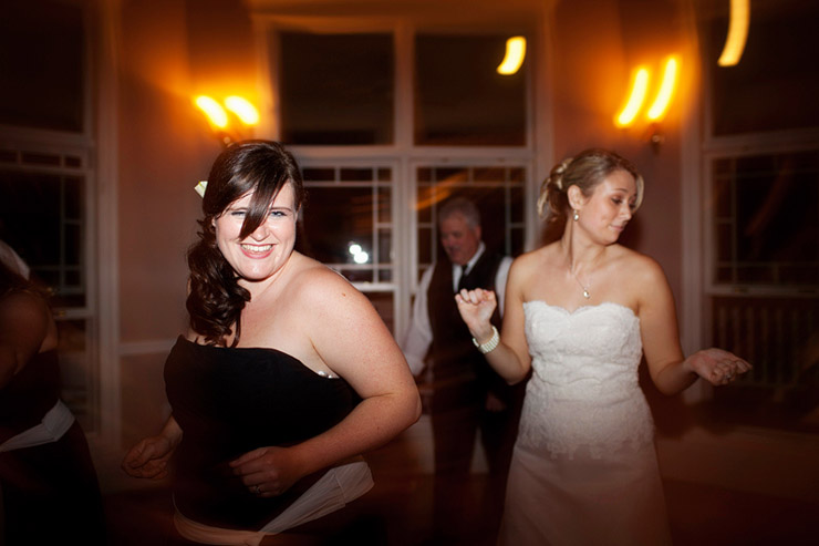 wedding reception dancing