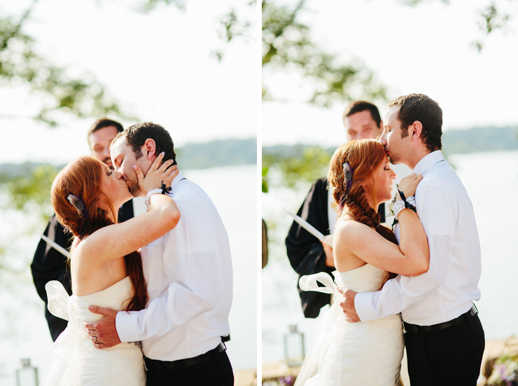tennessee wedding at a lake