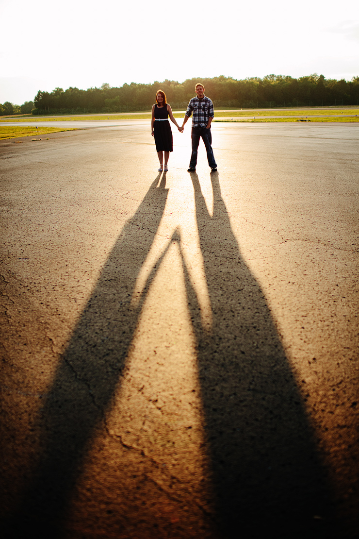 sunrise engagement photos