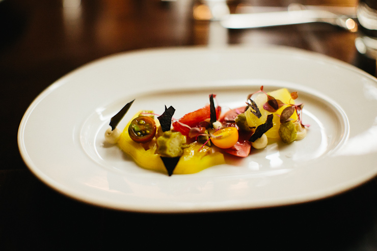 heirloom tomato salad catbird seat