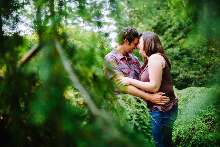 outdoor engagement photos