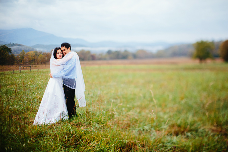 sunrise session in cades cove