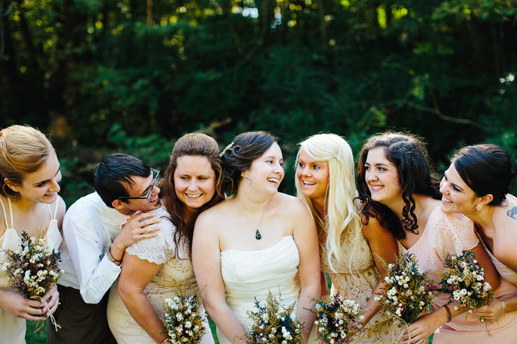 gender blind wedding party