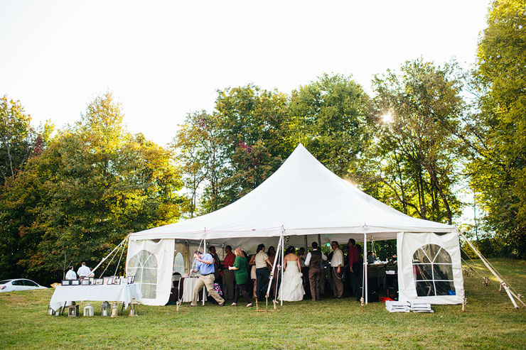 tent reception knoxville