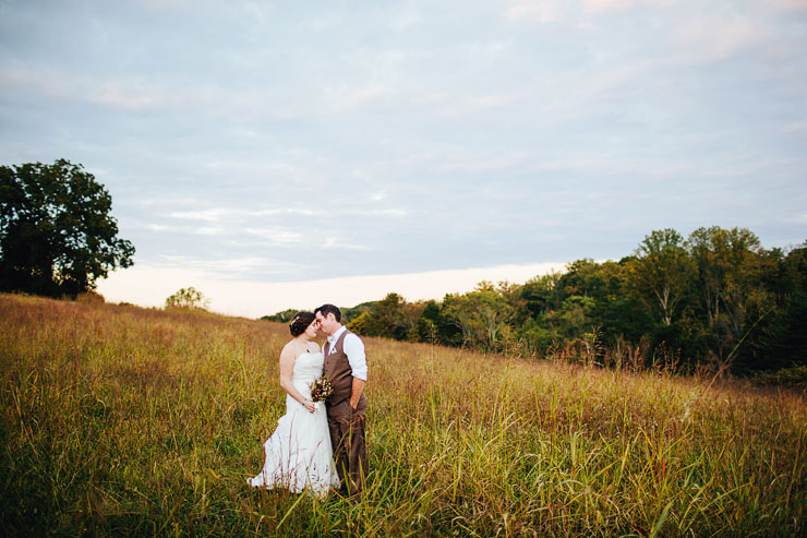 sweet fall DIY wedding