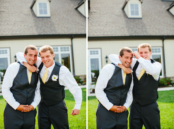 fun wedding portraits