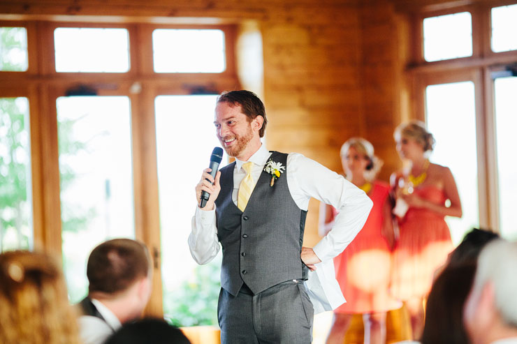 speeches at the wedding