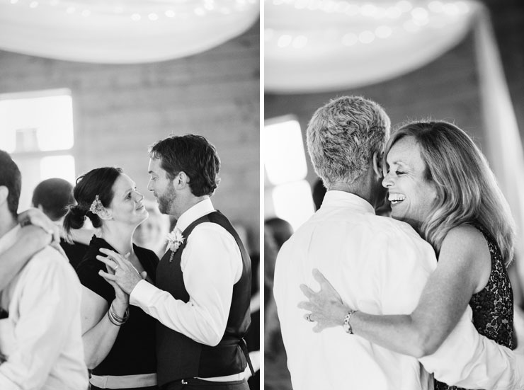 dancing at a wedding