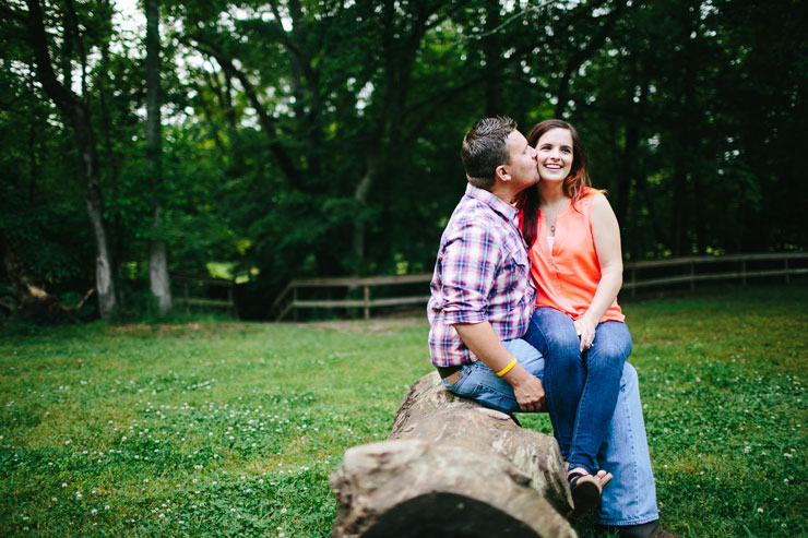 chattanooga nature engagement session