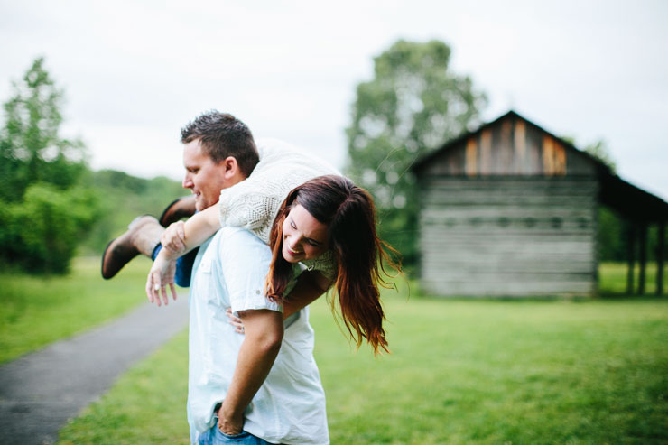 fun engagement photos