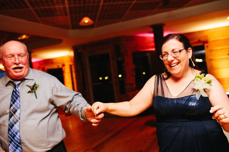 dancing at wedding reception