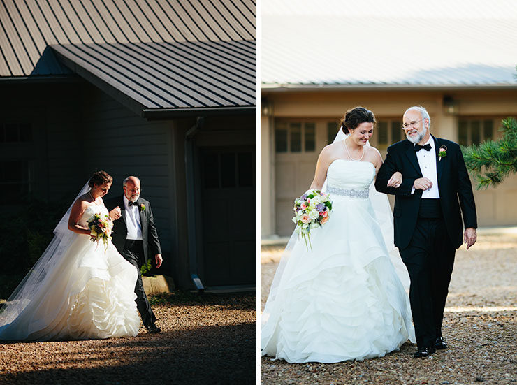 father daughter laurelwood ceremony