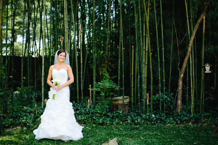 bride in bamboo