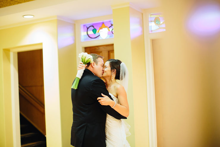 couple happy to be married