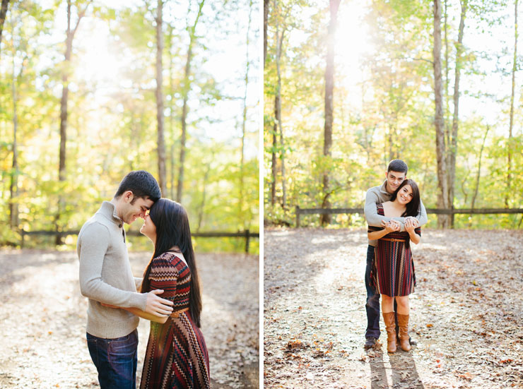 tennessee mountain engagement photos