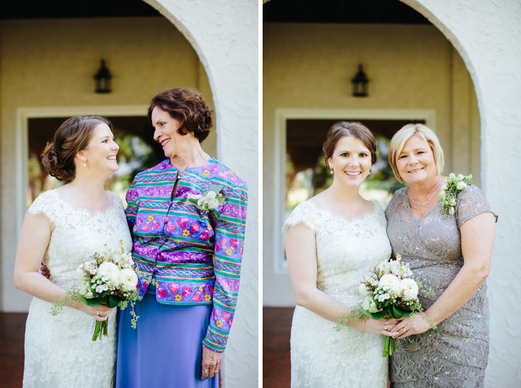 bride and grandmother