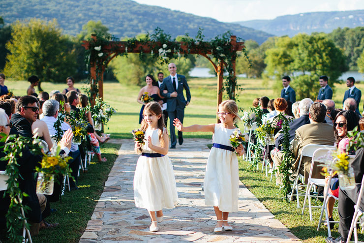 cute flowergirls