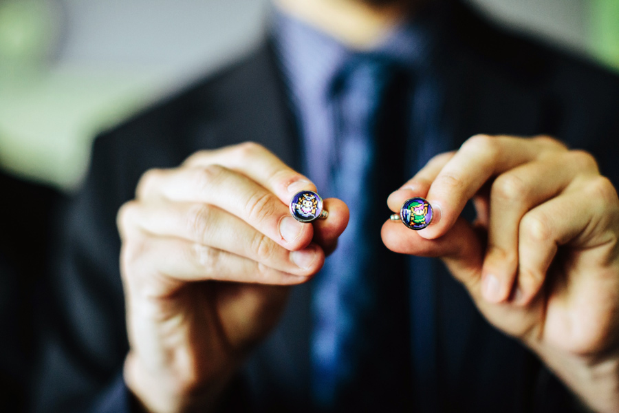 zelda cufflinks