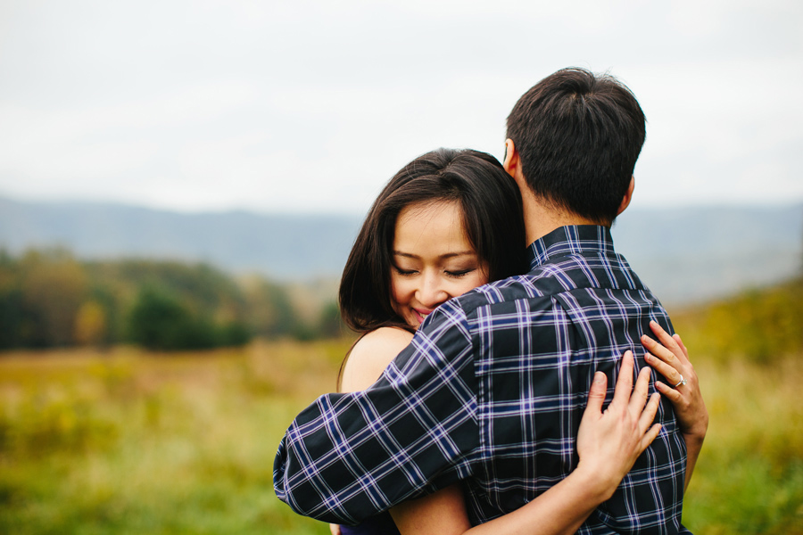 great smoky mountain national park engagement session