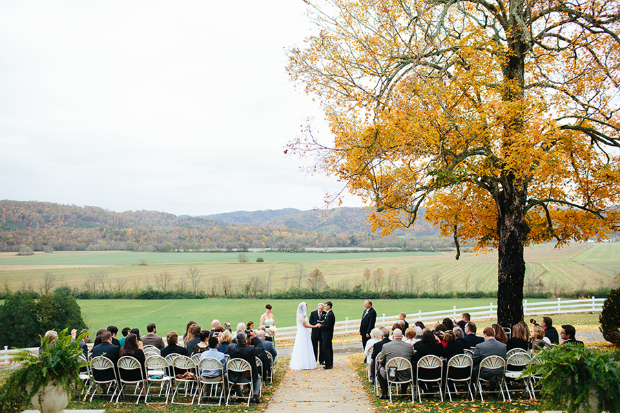 east tennessee mountain wedding