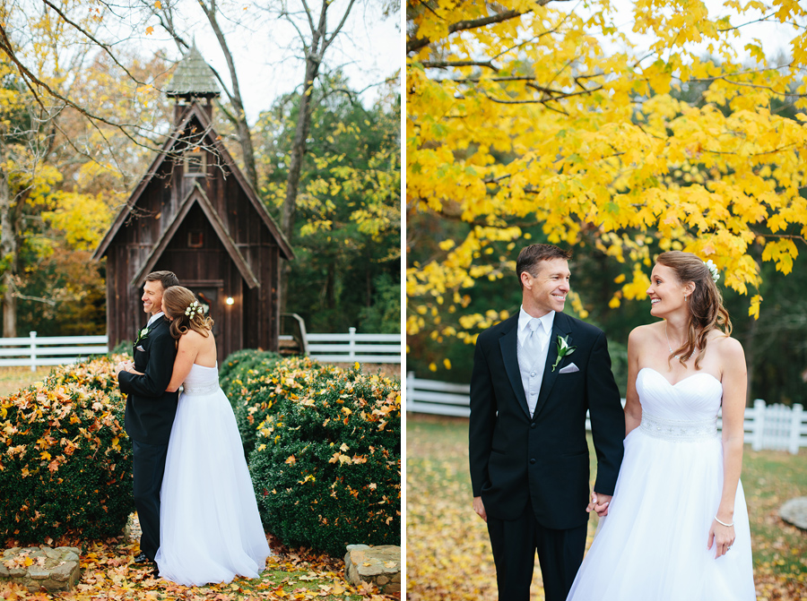 fall tennessee wedding