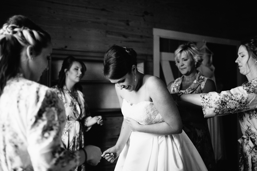 spence cabin bride dress