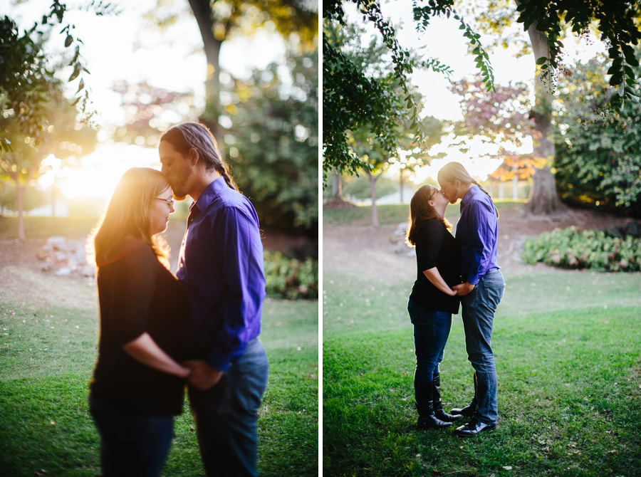 centennial park engagement session nashville