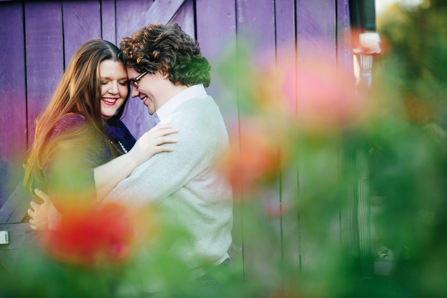 ut gardens engagement photos