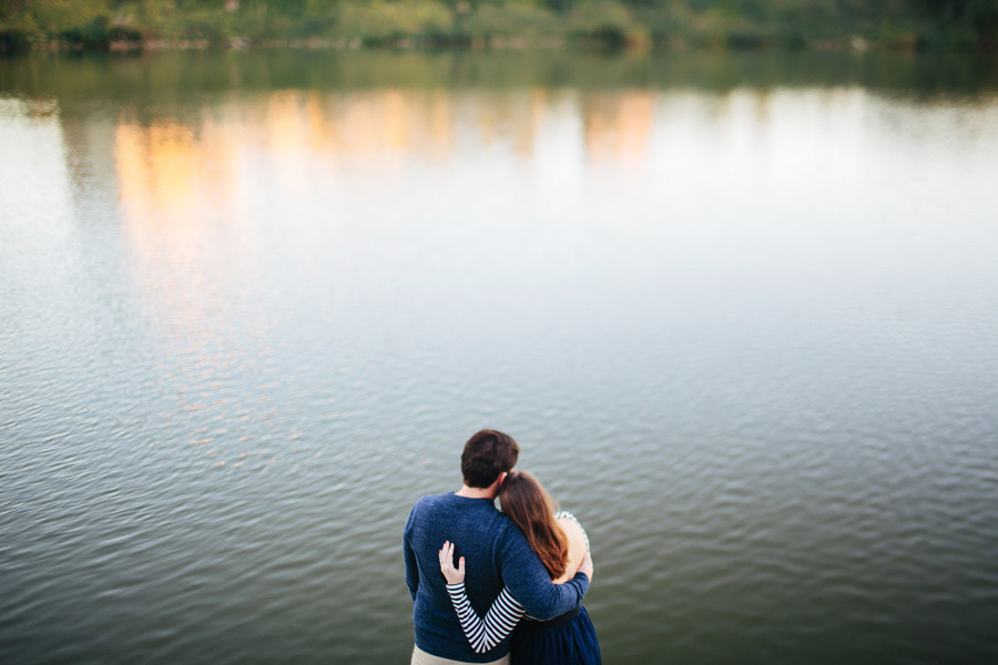 tennessee river engagement photos
