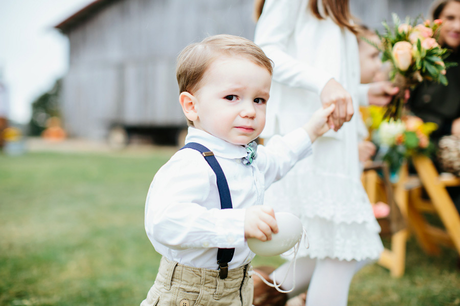 crying ringbearer