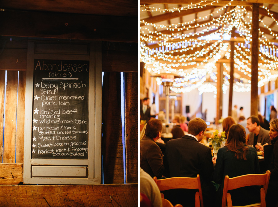 high point farms barn reception