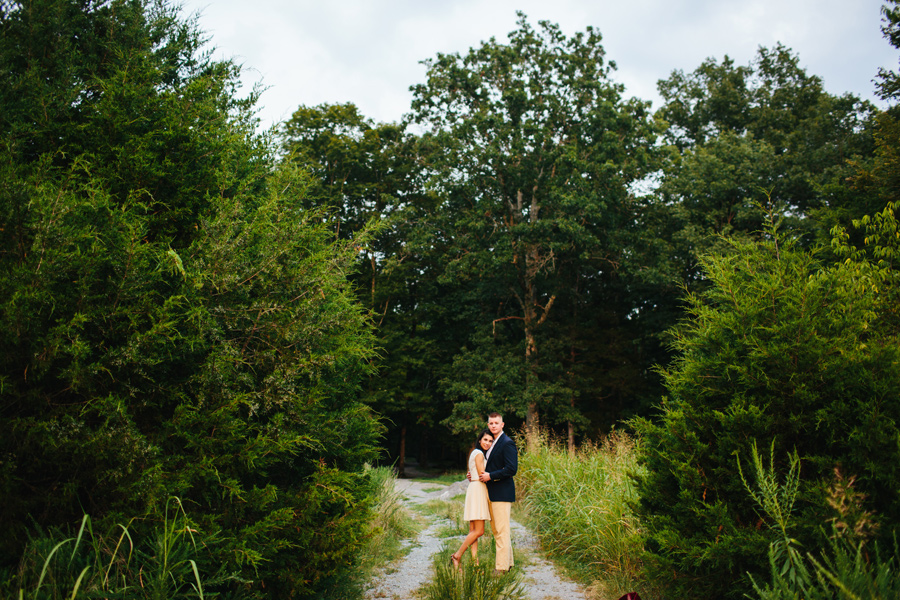 candid nashville engagement photos