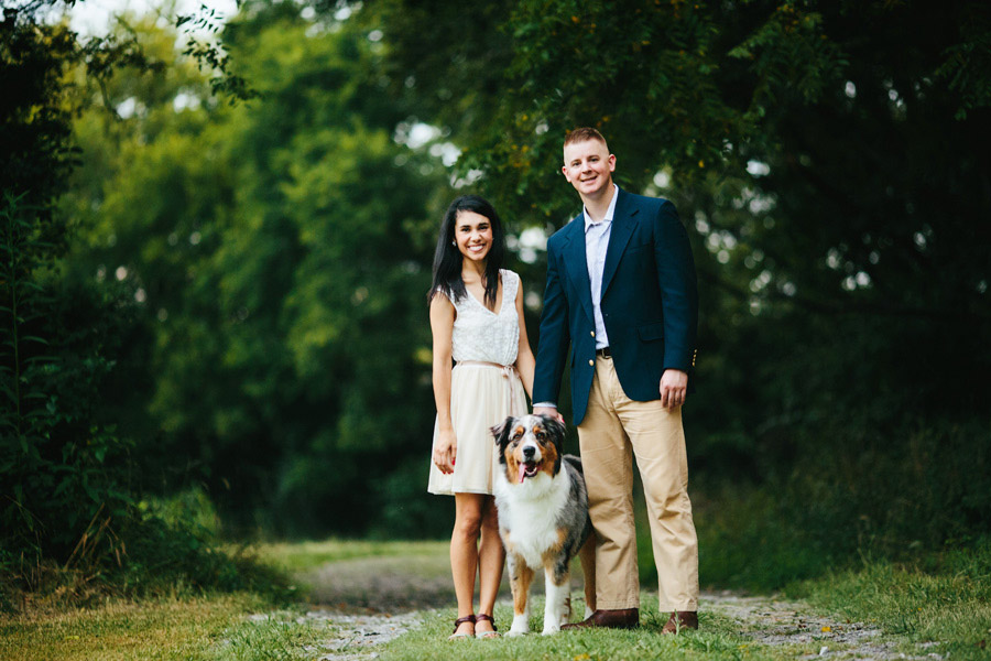 nashville summer engagement session