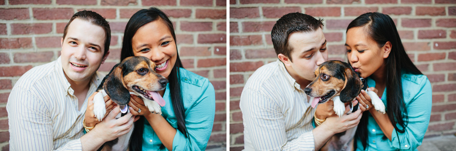 nashville pet engagement session