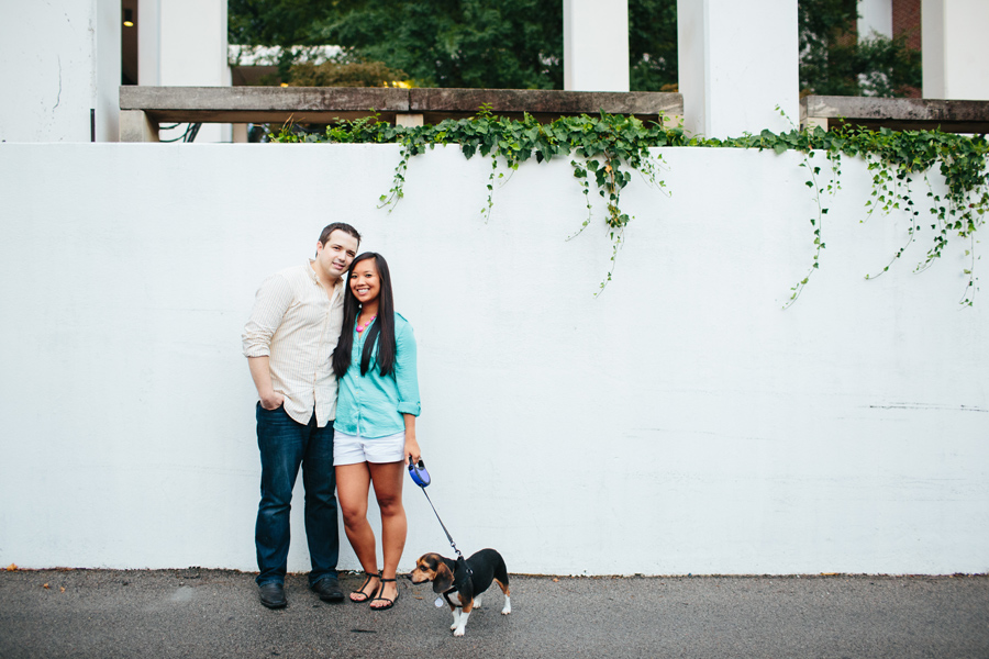 belmont engagement session