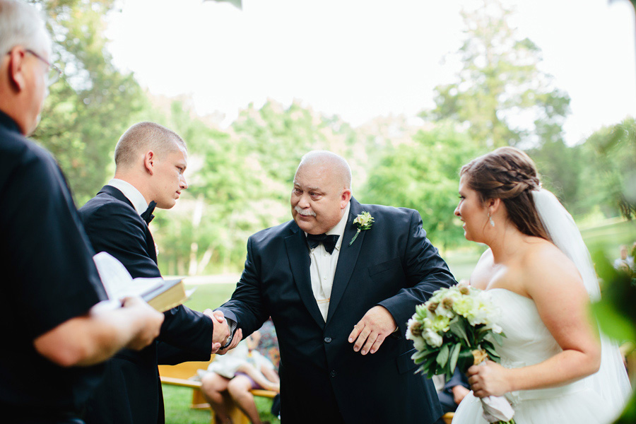 backyard wedding in knoxville