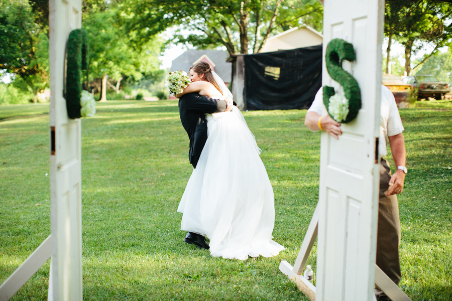 celebration after wedding ceremony